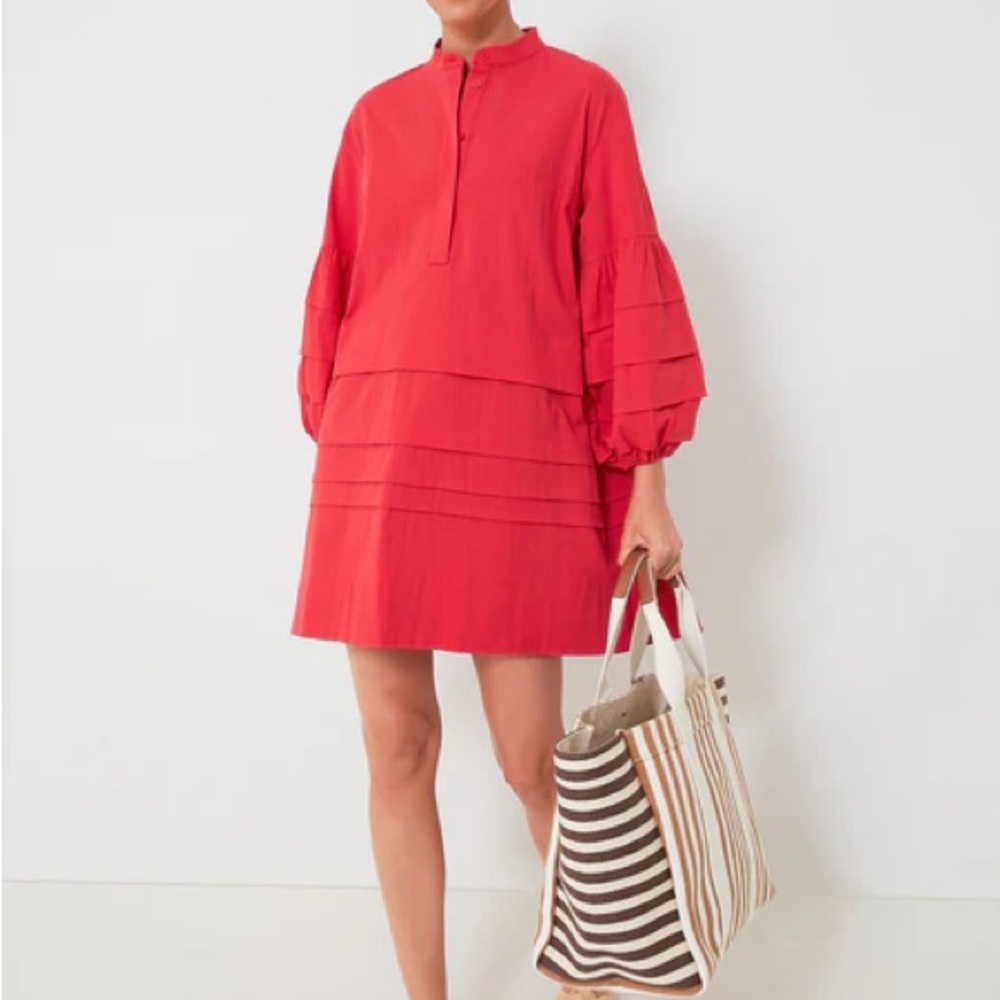 Red Tiered Dress